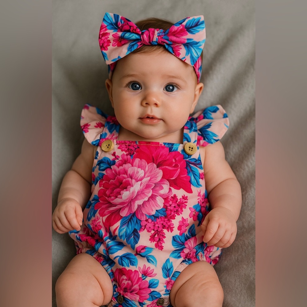 Romper for baby girl